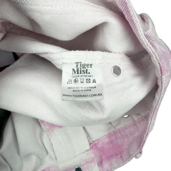 Tiger Mist Arabella Tie Dye Denim Short Medium - Picture 6 of 7